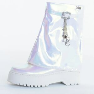 Dolls Kill Rave Stella Sparkl Fairy Boots Size 8 NWT